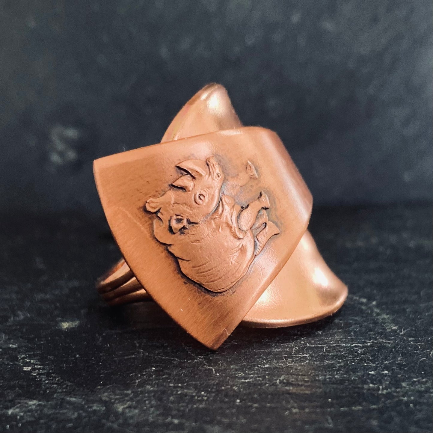 Spoon Ring | Copper | Spoon Rings | Handmade