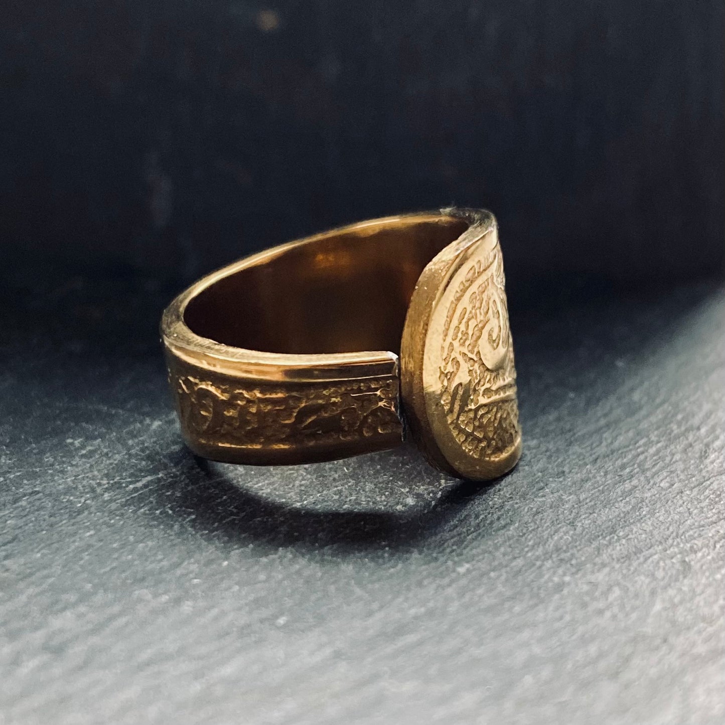 Stainless Steel Ring | Spoon Ring | Stainless Steel | Spoon Rings | Handmade | Gold Ring