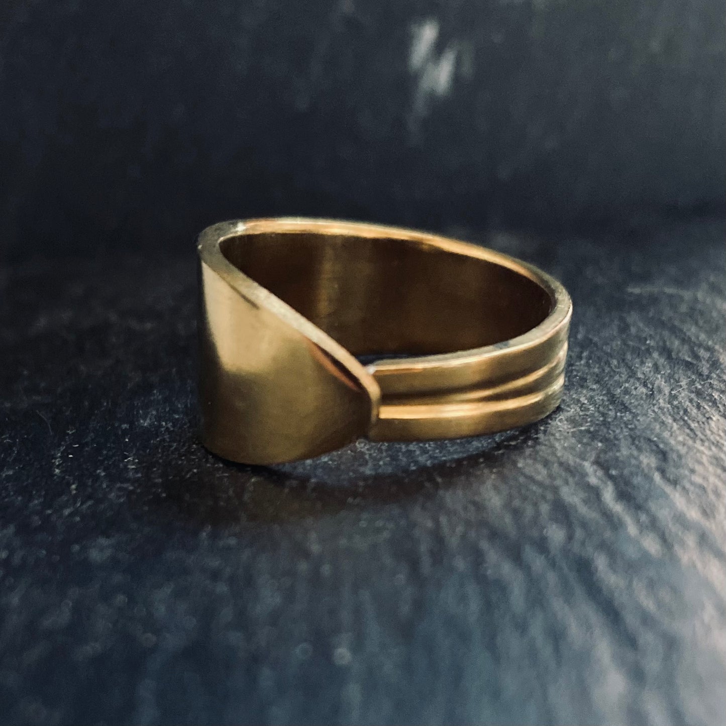 Stainless Steel Ring | Spoon Ring | Stainless Steel | Spoon Rings | Handmade | Gold Ring