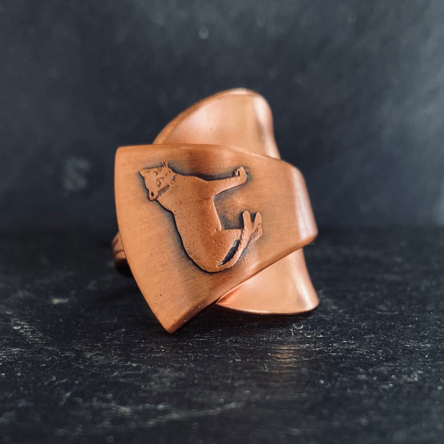Spoon Ring | Copper | Spoon Rings | Handmade