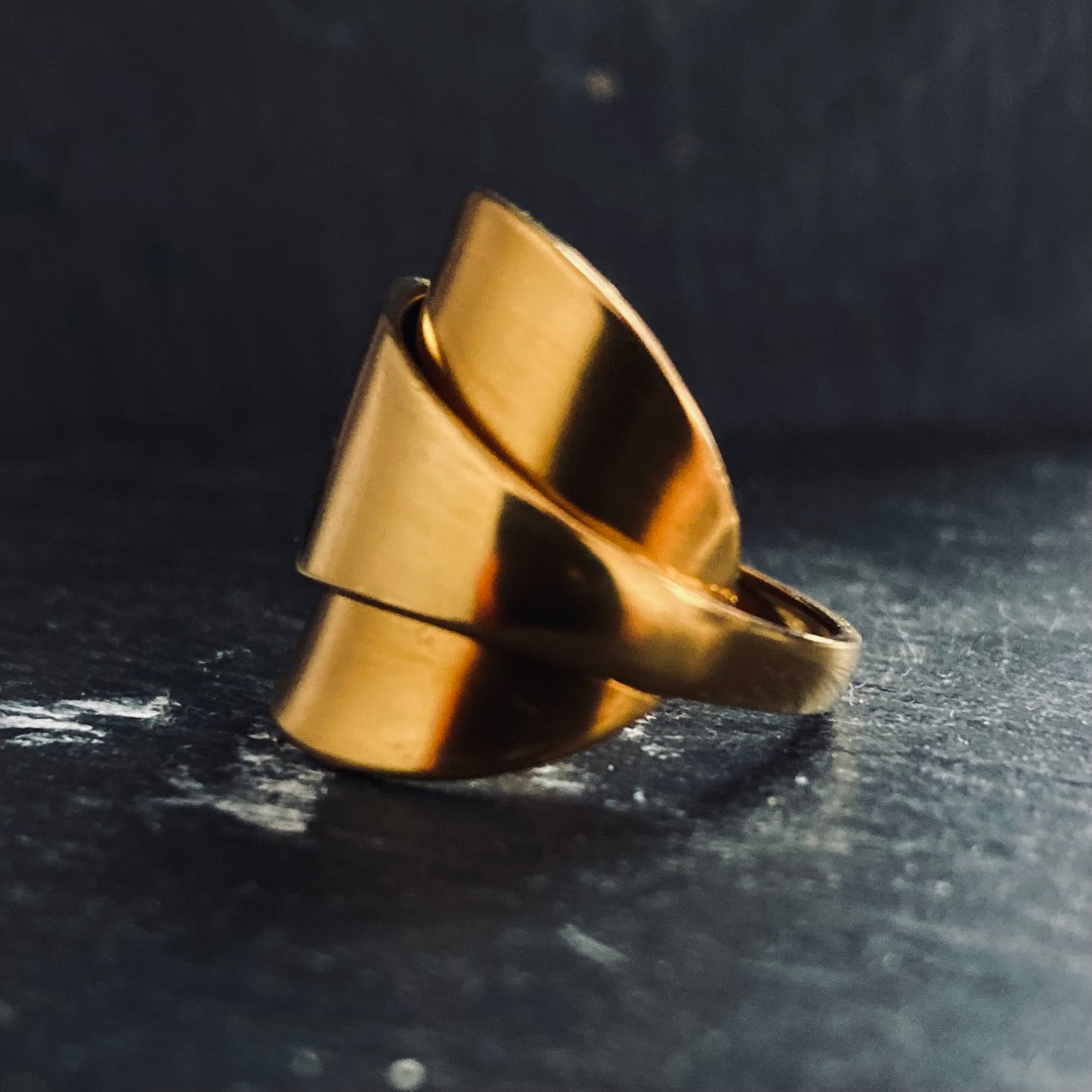 Stainless Steel Ring | Spoon Ring | Stainless Steel | Spoon Rings | Handmade | Gold Ring