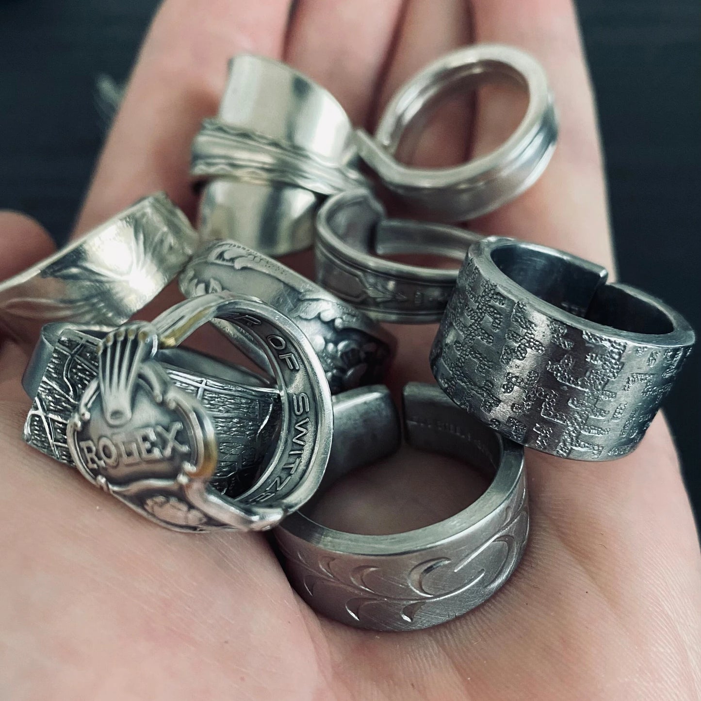 Send us your spoons, we will turn into rings!