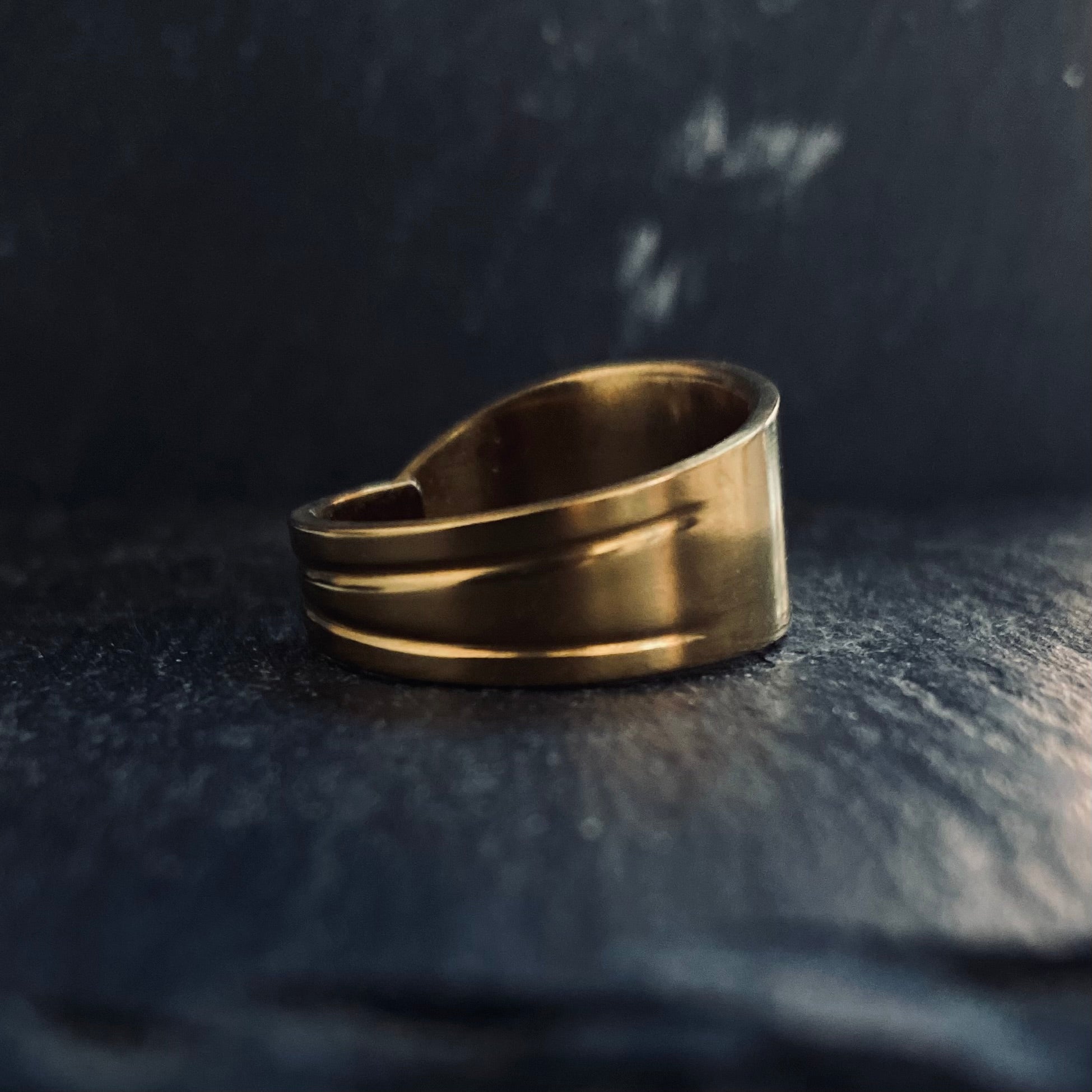 Stainless Steel Ring | Spoon Ring | Stainless Steel | Spoon Rings | Handmade | Gold Ring