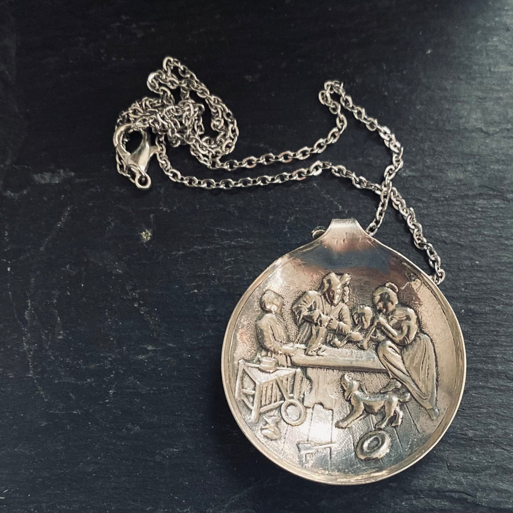 Spoon Pendant Necklace