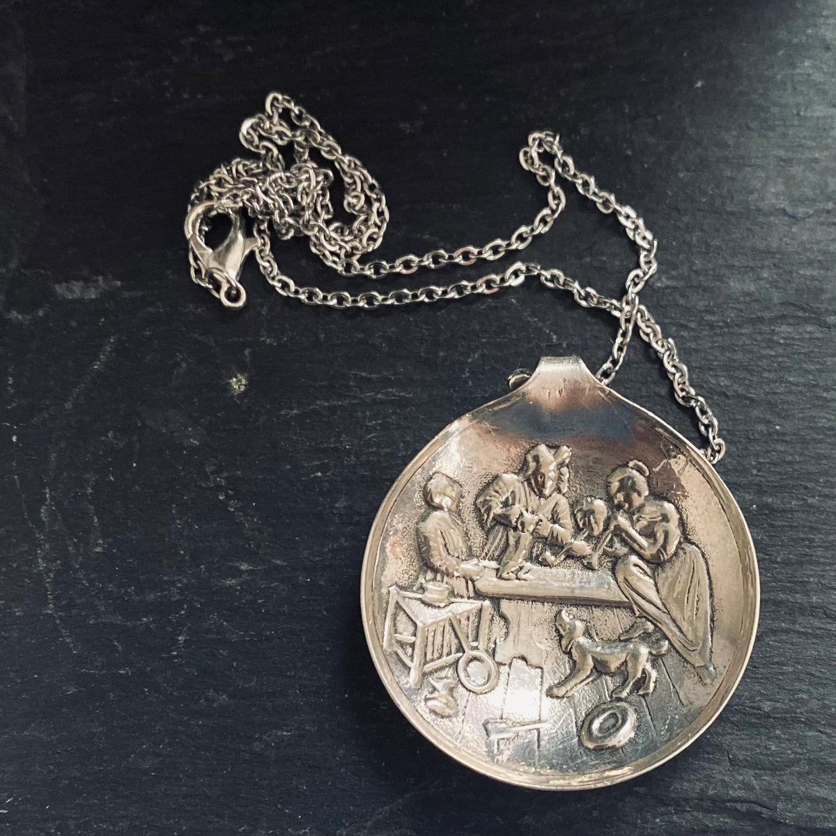 Spoon Pendant Necklace