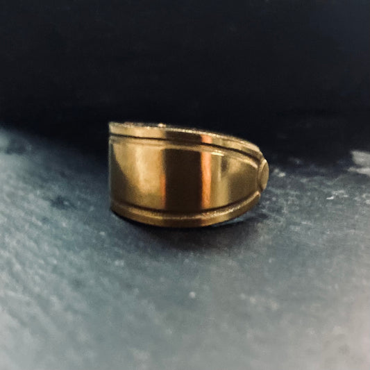 Stainless Steel Ring | Spoon Ring | Stainless Steel | Spoon Rings | Handmade | Gold Ring