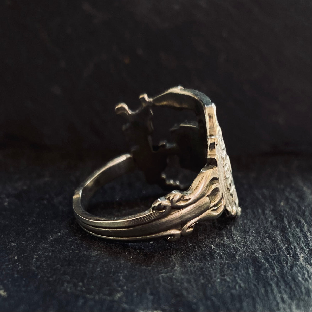 Bordeaux Spoon Ring | Handmade