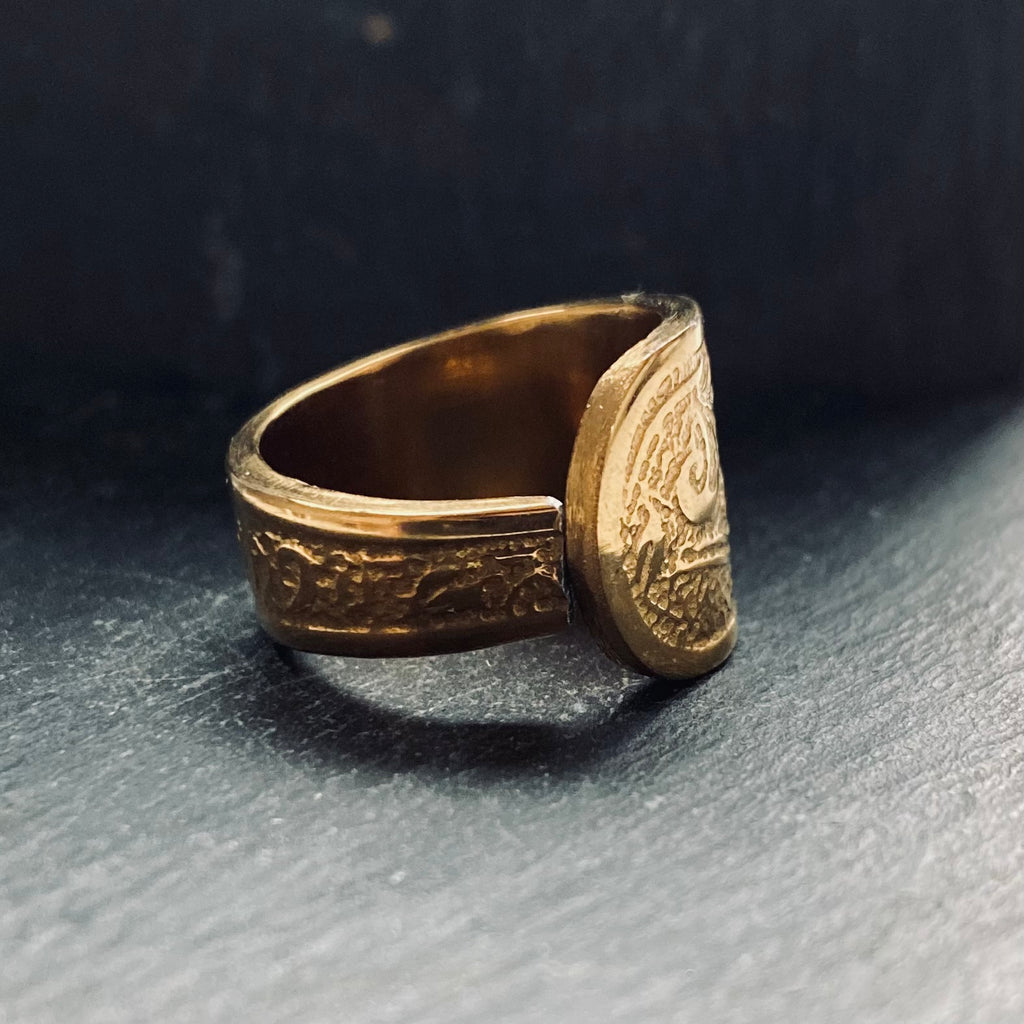 Stainless Steel Ring | Spoon Ring | Stainless Steel | Spoon Rings | Handmade | Gold Ring