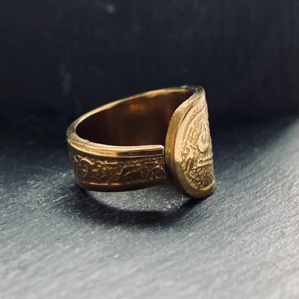 Stainless Steel Ring | Spoon Ring | Stainless Steel | Spoon Rings | Handmade | Gold Ring