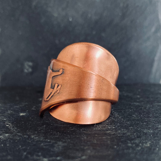 Spoon Ring | Copper | Spoon Rings | Handmade