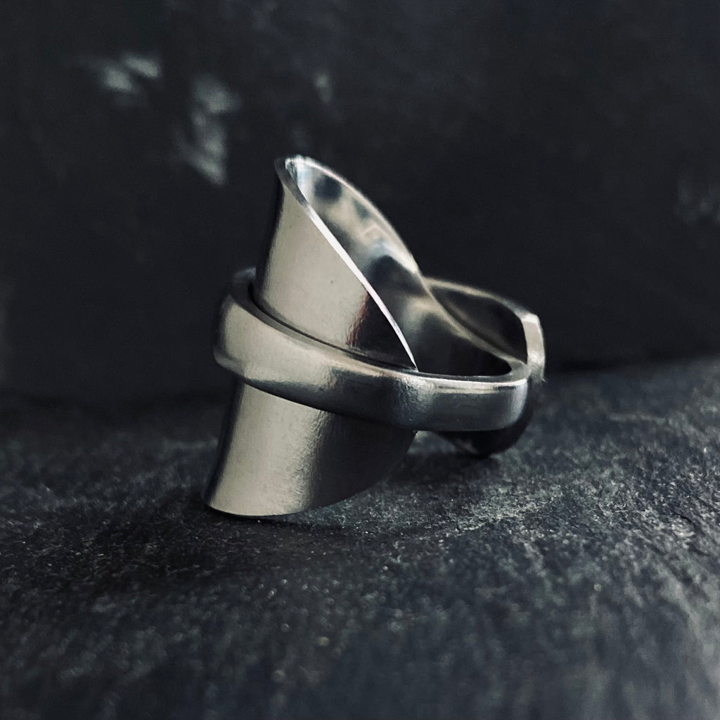 Stainless Steel Ring | Spoon Ring | Stainless Steel | Spoon Rings | Handmade | Silver Ring