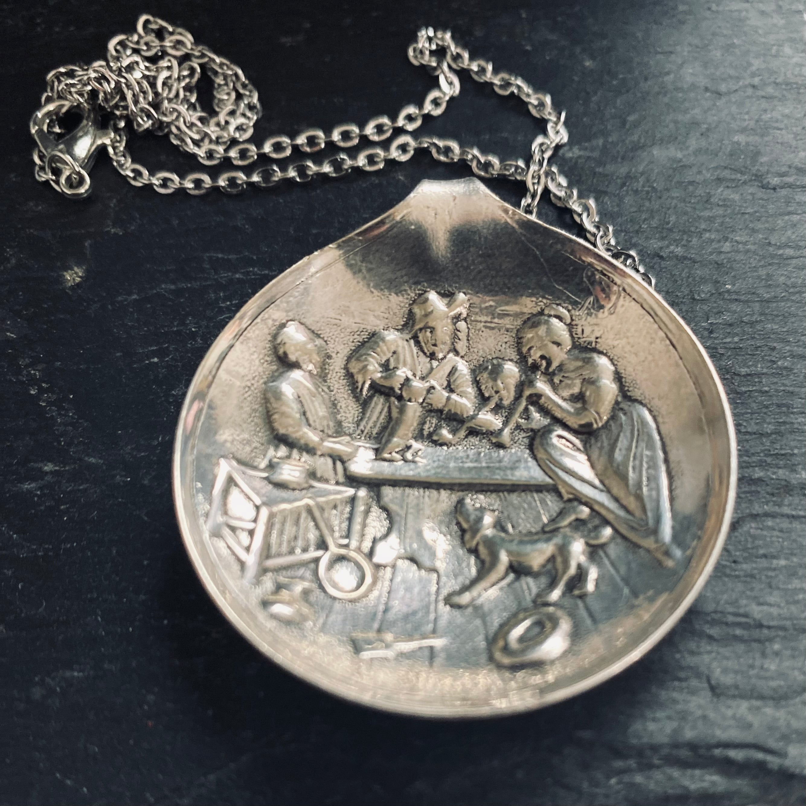 Spoon Pendant Necklace