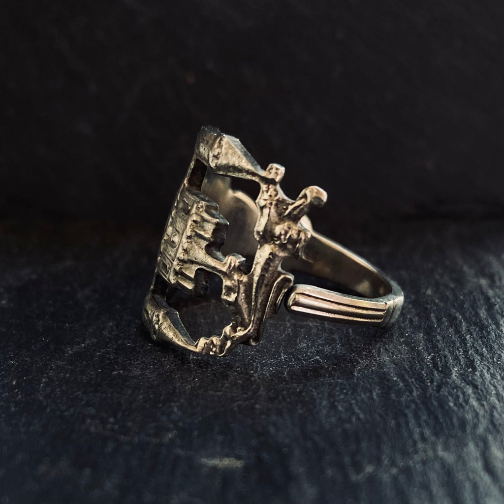 Bordeaux Spoon Ring | Handmade