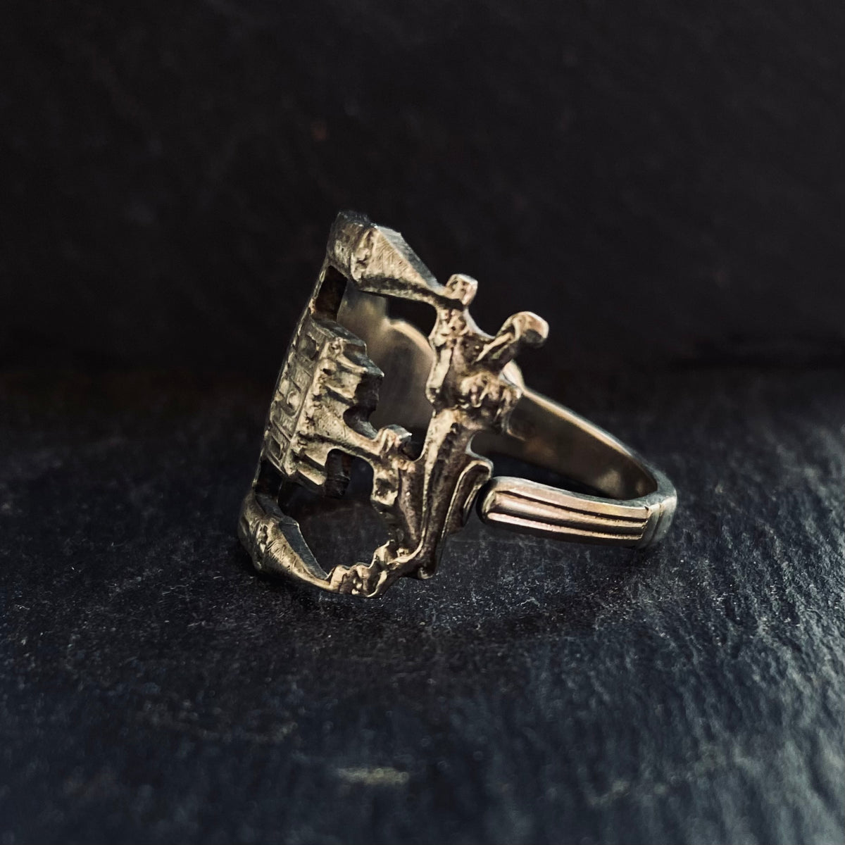Bordeaux Spoon Ring | Handmade
