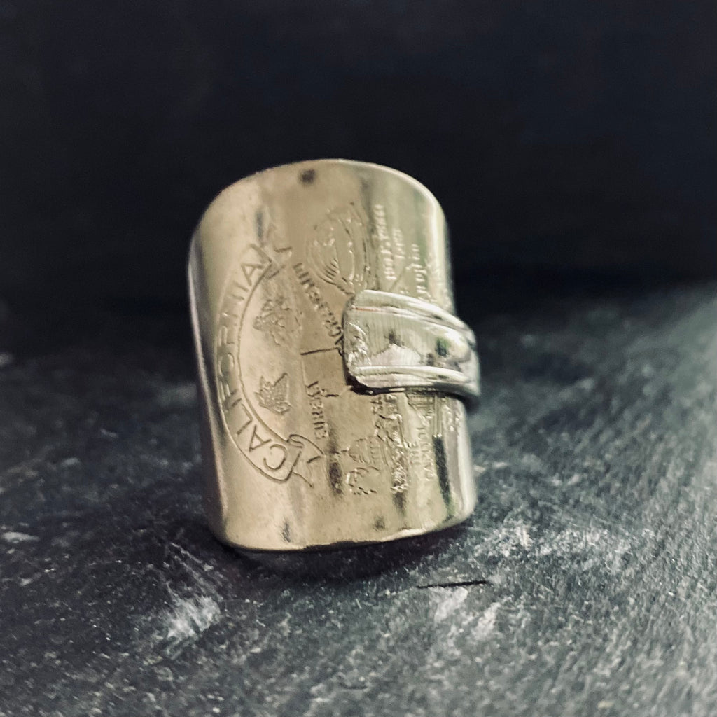 California Spoon Ring | Handmade