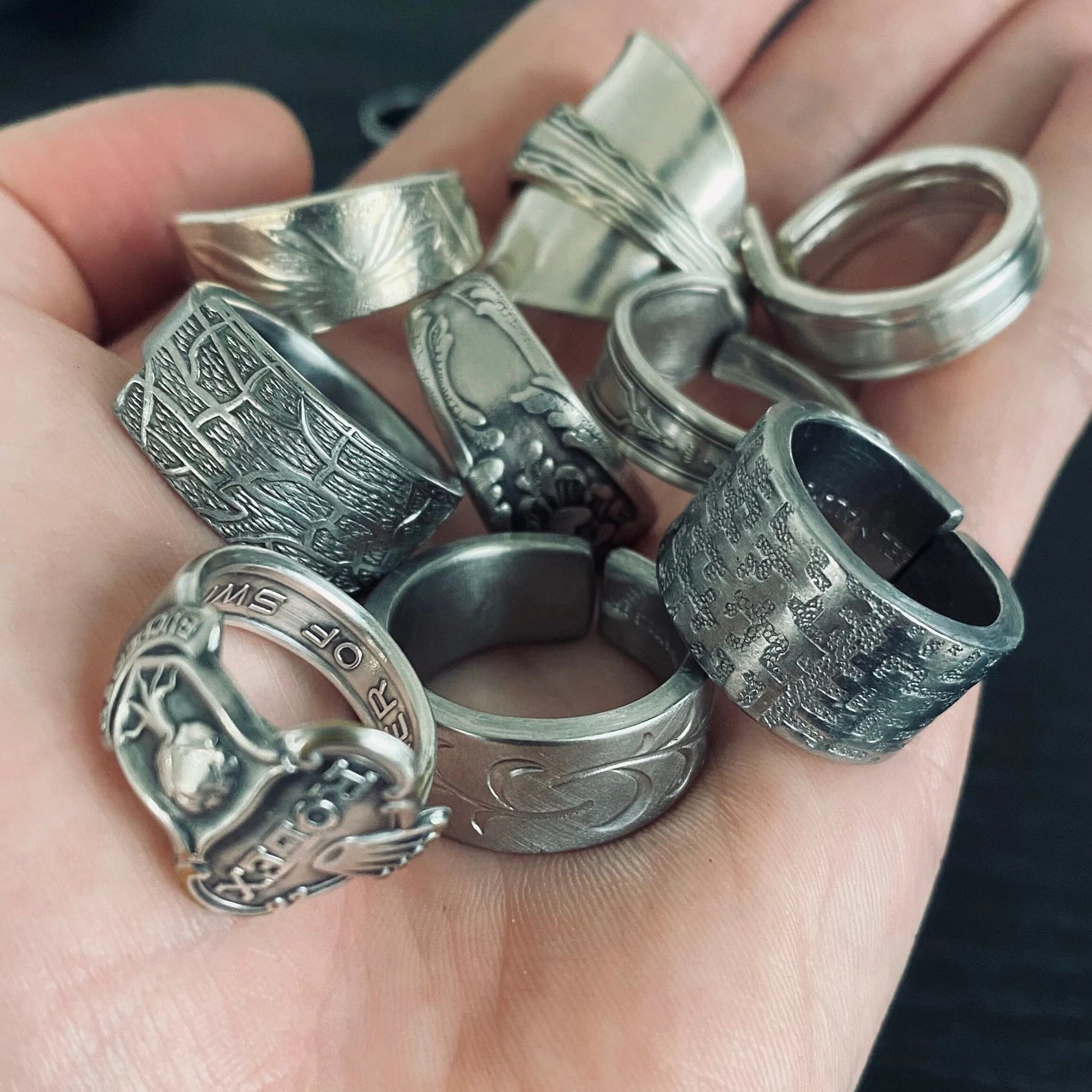 Spoon Ring Commissions